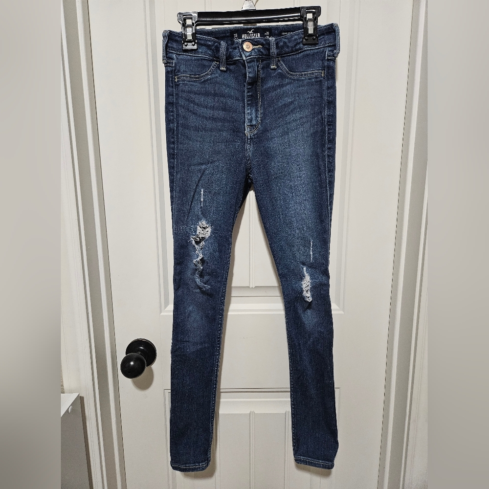 Hollister Dark Blue Skinny Jeans